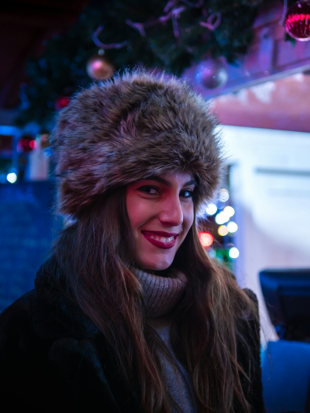 Studio portrait of a young Croatian woman video editor